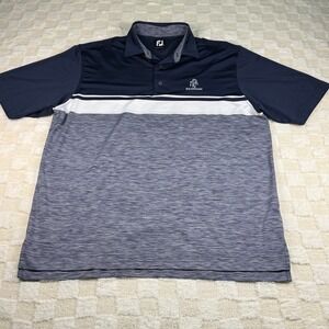 FootJoy Golf‎ Polo Shirt XL Mens Reunion CC Orlando Short Sleeve Blue